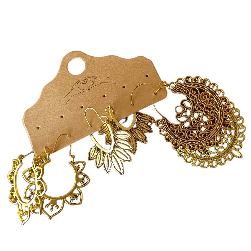 Boho Style Earrings NWT
